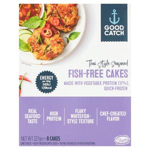 Good Catch Thai Style 8 Fish Free Cakes 227G