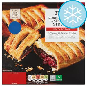 Tesco Morello Cherry & Chocolate Strudel 2X300g