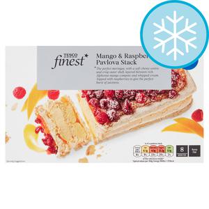 Tesco Finest Mango & Raspberry Pavlova Stack 515G