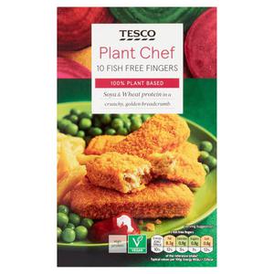 Tesco Plant Chef Fish Free Fingers 300G