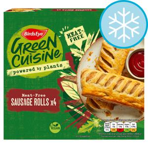 Birds Eye 4 Meat Free Sausages Rolls 360G