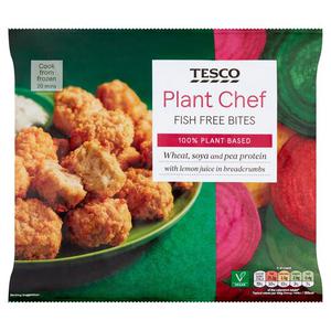 Tesco Plant Chef Fish Free Bites 280G