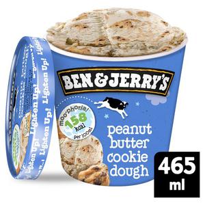 Ben & Jerry'S Ben & Jerry's Moophoria Peanut Butter Cookie Dough Ice Cream 465Ml