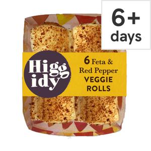 Higgidy Feta & Red Pepper Mini Rolls 160G