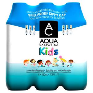 Aqua Carpartica Aqua Carpatica Kids Natural Still Water 6X250ml