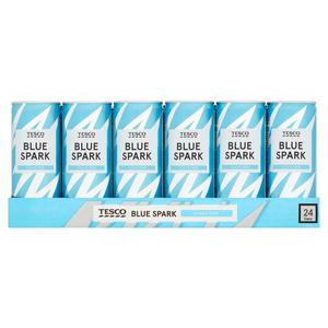 Tesco Blue Spark Sugar Free 24X250ml