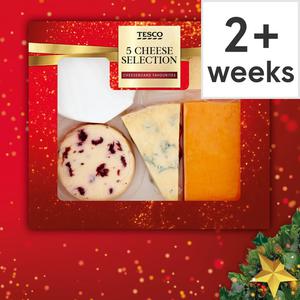 Tesco 5 Cheese Selection 450G