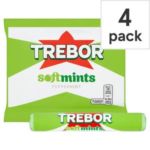 Trebor Softmints Peppermint 4Roll