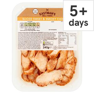 Eastmans Sweet And Smoky Chicken Chunks 240G