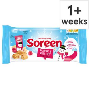 Soreen White Chocolate & Raspberry Loaves 5 Pack 150G