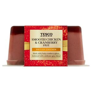 Tesco Smooth Chicken With Cranberry Pate 200G