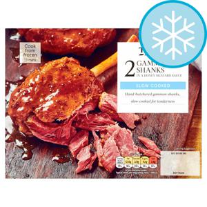 Tesco Gammon Shank In Honey Mustard 506G