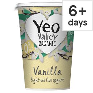 Yeo Valley 0% Fat Vanilla Yogurt 450G