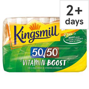 Kingsmill 50/50 Vitamin Boost Loaf 750G