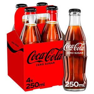 Coca Cola Coke Zero 4X250ml