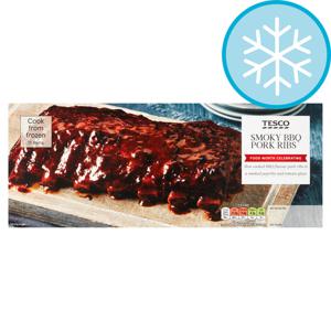 Tesco 7 Smoky Bbq Ribs 450G