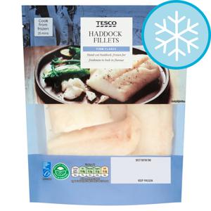 Tesco 5 Haddock Fillets 400G