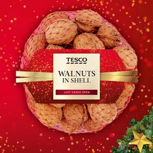 Tesco Walnuts In Shell 350G