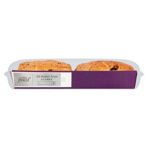 Tesco Finest All-Butter Fruit Scones 2 Pack