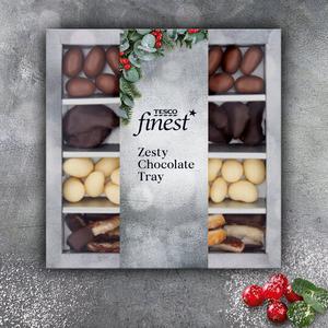 Tesco Finest Zesty Chocolate Tray 245G