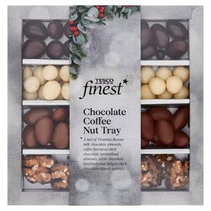 Tesco Finest Chocolate Coffee Nut Tray 265G