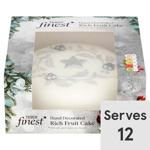 Tesco Finest Rich Fruit Cake 907G