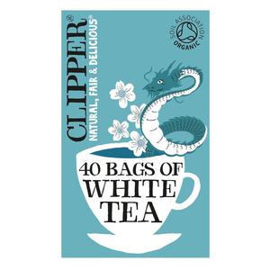 Clipper Organic White Tea 40 Bags 70G