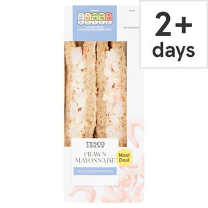 Tesco Prawn Mayonnaise Sandwich