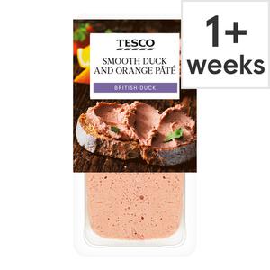 Tesco Smooth Duck & Orange Pate 200G