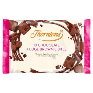 Thorntons Chocolate Fudge Brownie Bites 10 Pack