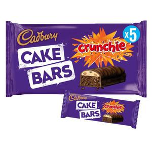 Cadbury Crunchie Cake Bars 5 Pack