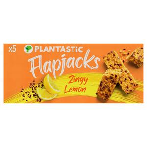 Plantastic Zingy Lemon Flapjacks X5