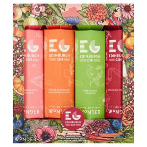 Edinburgh Gin Distillery Edinburgh Gin Cracker Selection 4 Pack