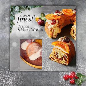 Tesco Finest Orange & Maple Wreath