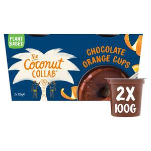 The Coconut Collaborative Chocolate Orange Cups 2X100g