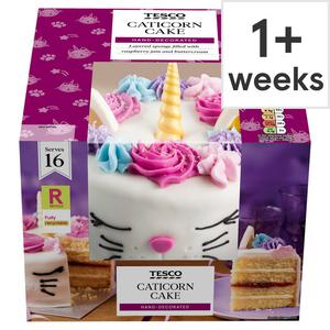 Tesco Caticorn Cake