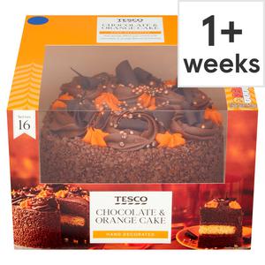 Tesco Chocolate Orange Cake