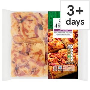 Tesco 4 Cheese & Balsamic Onion Focaccia 200G