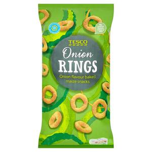 Tesco Onion Rings Snacks 300G