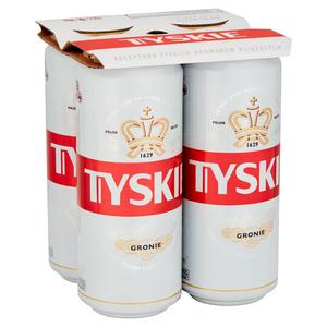 Tyskie Lager Beer 4 X 500Ml