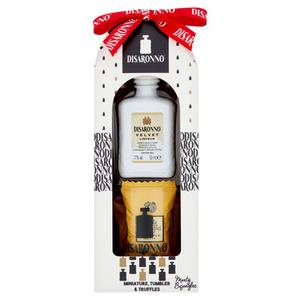 Disaronno Velvet Miniature Tumbler & Truffles Giftset