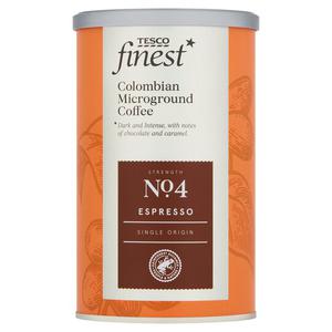 Tesco Finest Colombian Micoground Coffee Espesso 100G