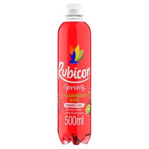 Ag Barr Rubicon Sparkling Strawberry & Kiwi 500Ml