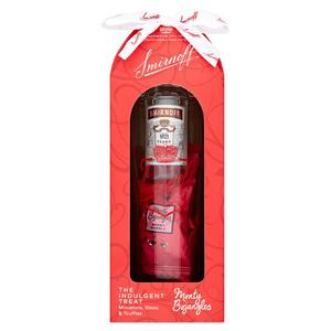 Smirnoff Mini, Glass & Berry Truffle Gift Set