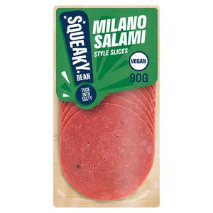 Squeaky Bean Milano Salami Style Slices 90G