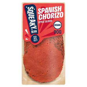 Squeaky Bean Spanish Chorizo Style Slices 90G