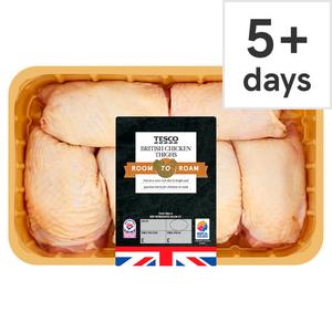 Tesco Room To Roam British Chicken Thighs 1Kg