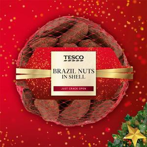 Tesco Brazil Nuts In Shell 300G