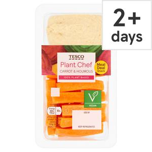 Tesco Plant Chef Carrot & Houmous 100G