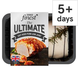 Tesco Finest Ultimate Salt Aged Pork Loin Joint